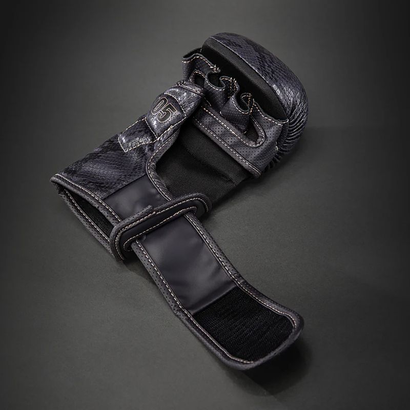 Guantoni da allenamento Venum Impact Evo Scales MMA Sparring dark purple 3