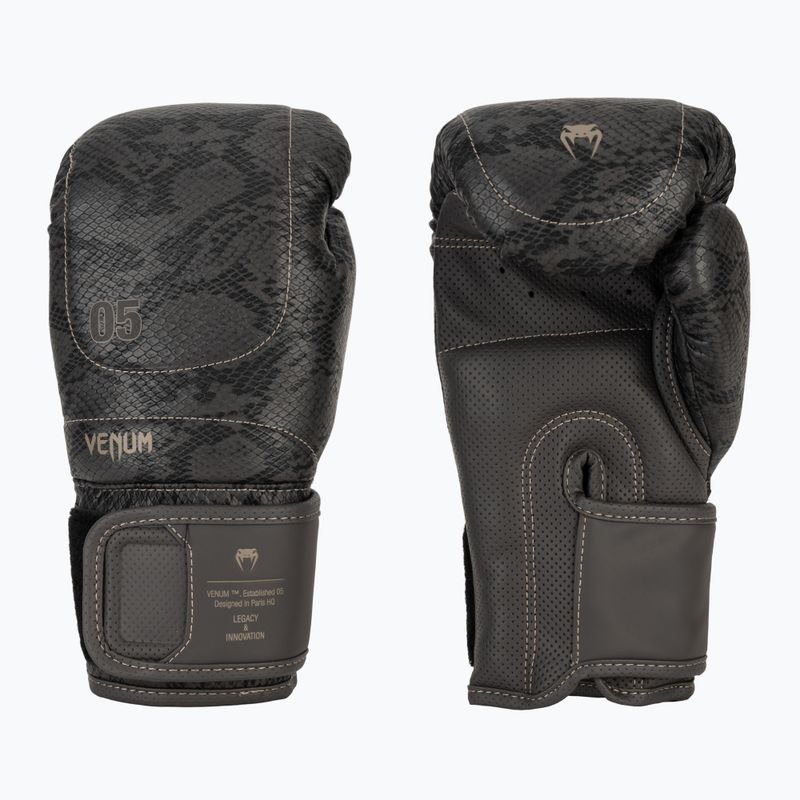 Guantoni da boxe Venum Impact Evo Scales Boxing dark grey