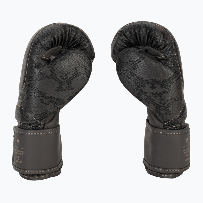 Guantoni da boxe Venum Impact Evo Scales Boxing dark grey 4