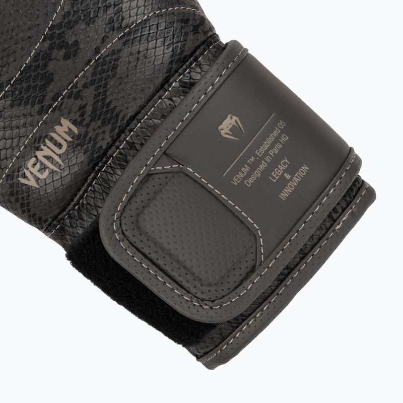 Guantoni da boxe Venum Impact Evo Scales Boxing dark grey 6