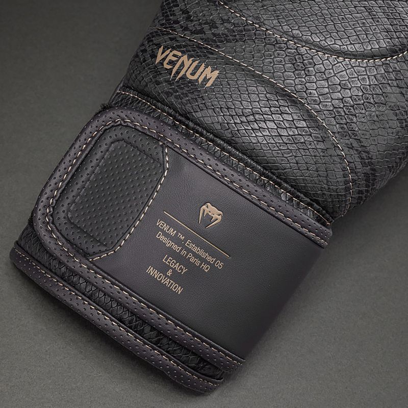 Guantoni da boxe Venum Impact Evo Scales Boxing dark grey 3