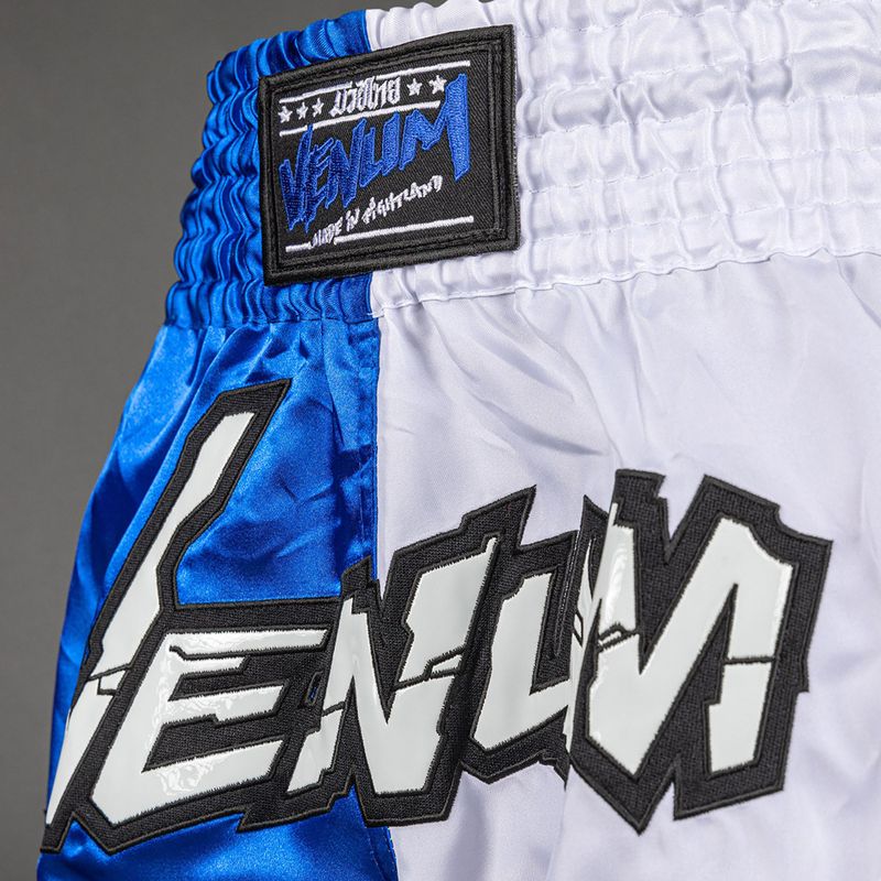 Pantaloncini da allenamento Venum Inferno 2.0 Muay Thai white/blue 5