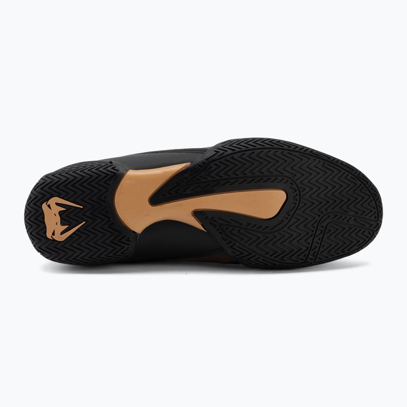 Scarpe da boxe Venum Elite Neo Boxing black/gold 4