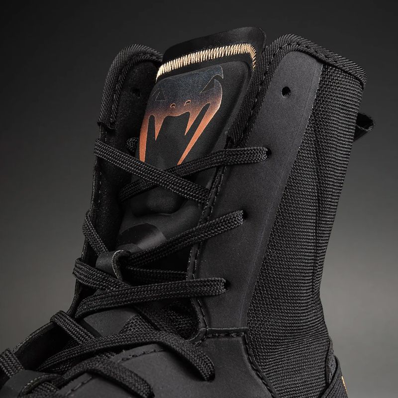 Scarpe da boxe Venum Elite Neo Boxing black/gold 4