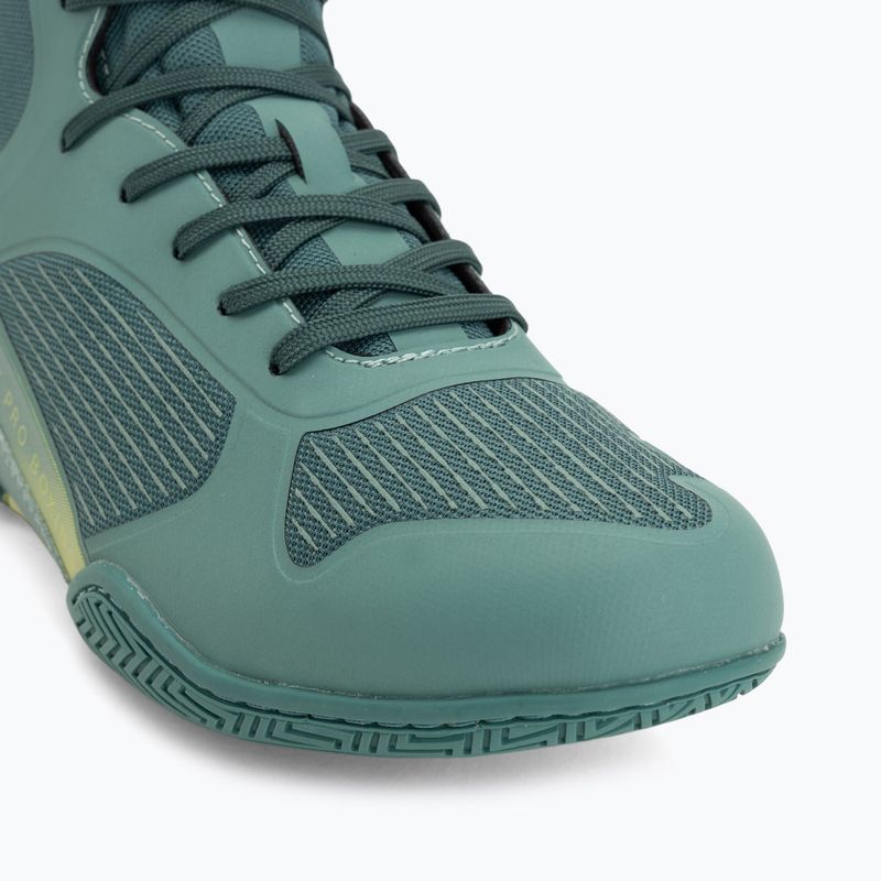 Scarpe da boxe Venum Elite Neo Boxing green/neon yellow 7
