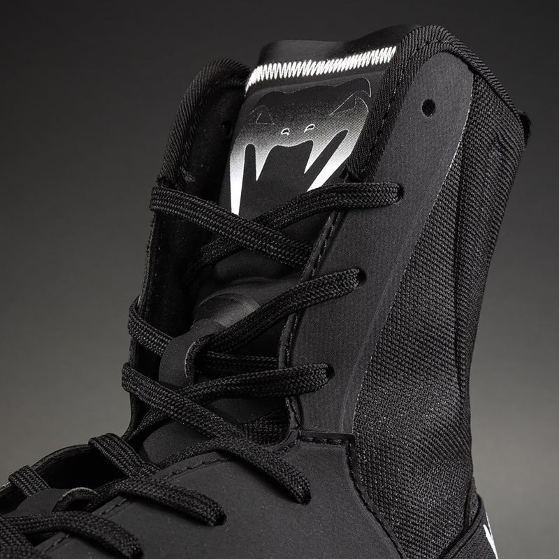 Scarpe da boxe Venum Elite Neo Boxing black/white 4