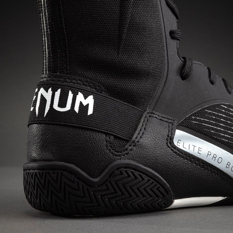 Scarpe da boxe Venum Elite Neo Boxing black/white 5