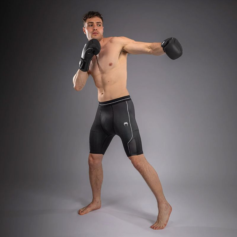 Pantaloncini da allenamento uomo Venum Stealth Vale Tudo black/white 2