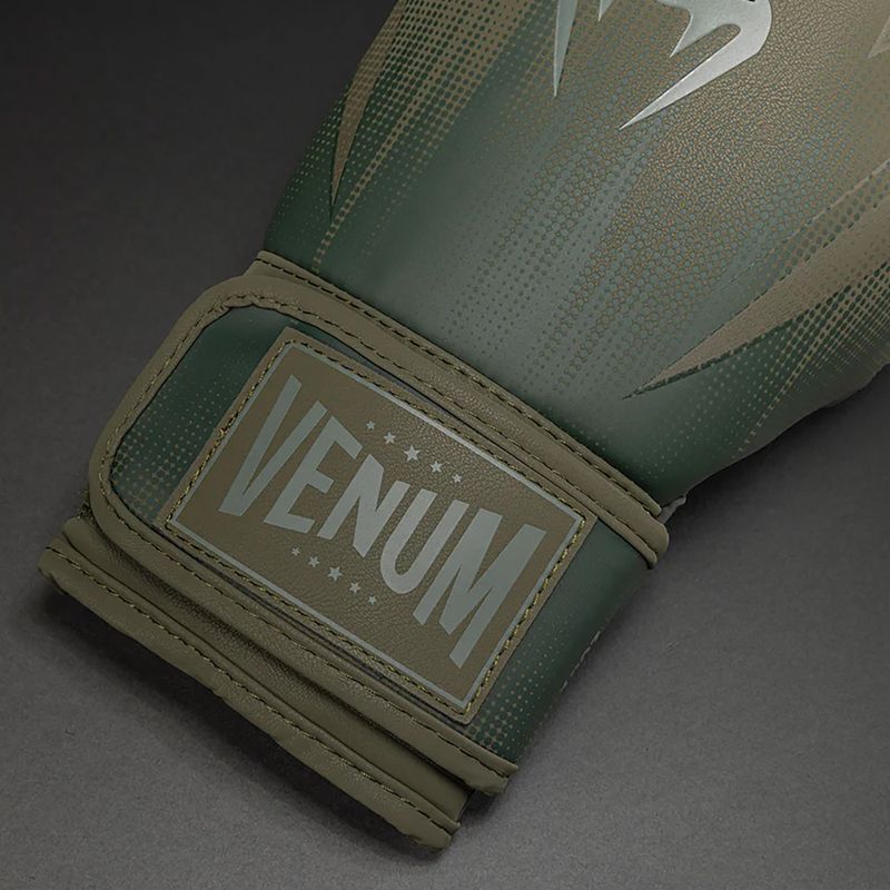 Guantoni da boxe Venum Stealth Boxing khaki/dark green 3
