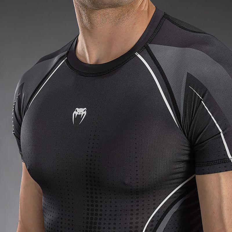 Rashguard da uomo Venum Stealth Rashguard black/white 5