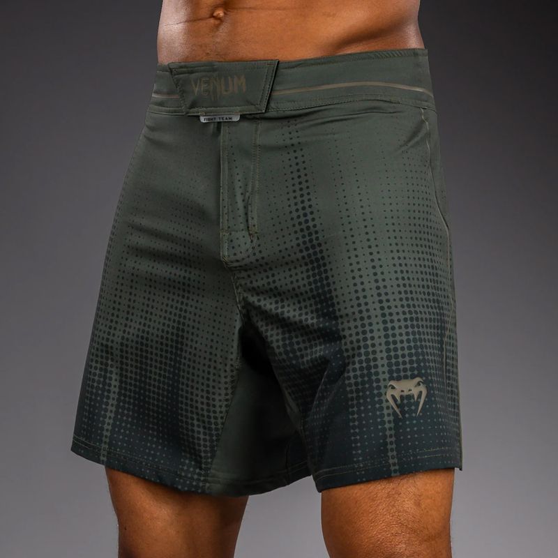 Pantaloncini da allenamento uomo Venum Stealth Khaki/Dark Green 5
