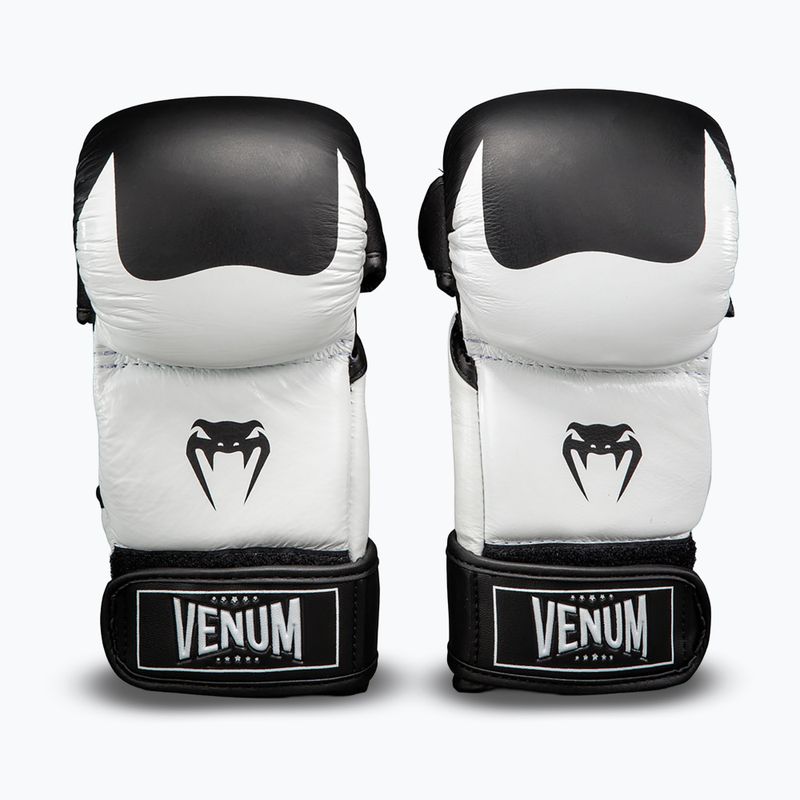 Guantoni MMA Venum Attack 2.0 Sparring Leather black/white 2