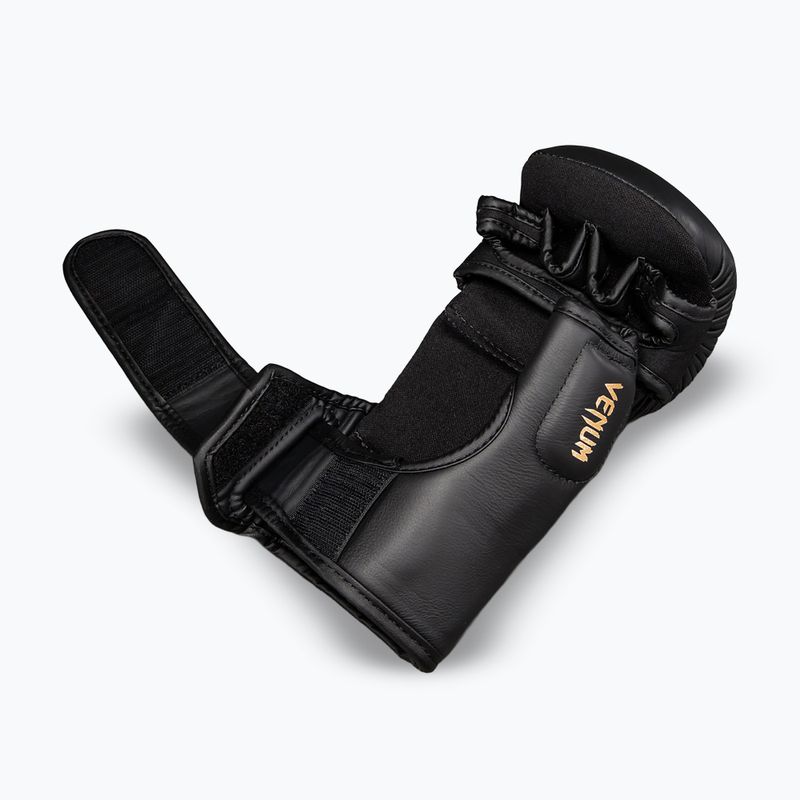 Guantoni MMA Venum Attack 2.0 Sparring Leather black/gold 4