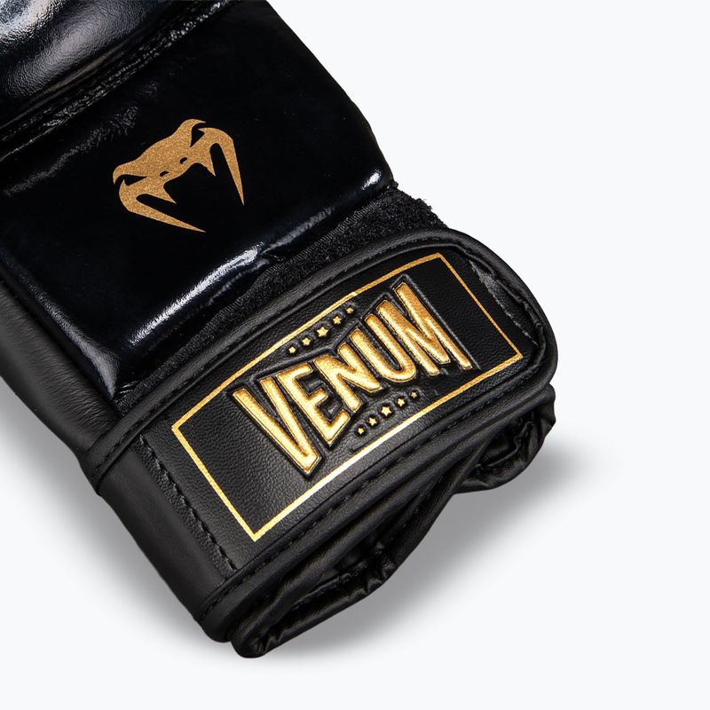 Guantoni MMA Venum Attack 2.0 Sparring Leather black/gold 6