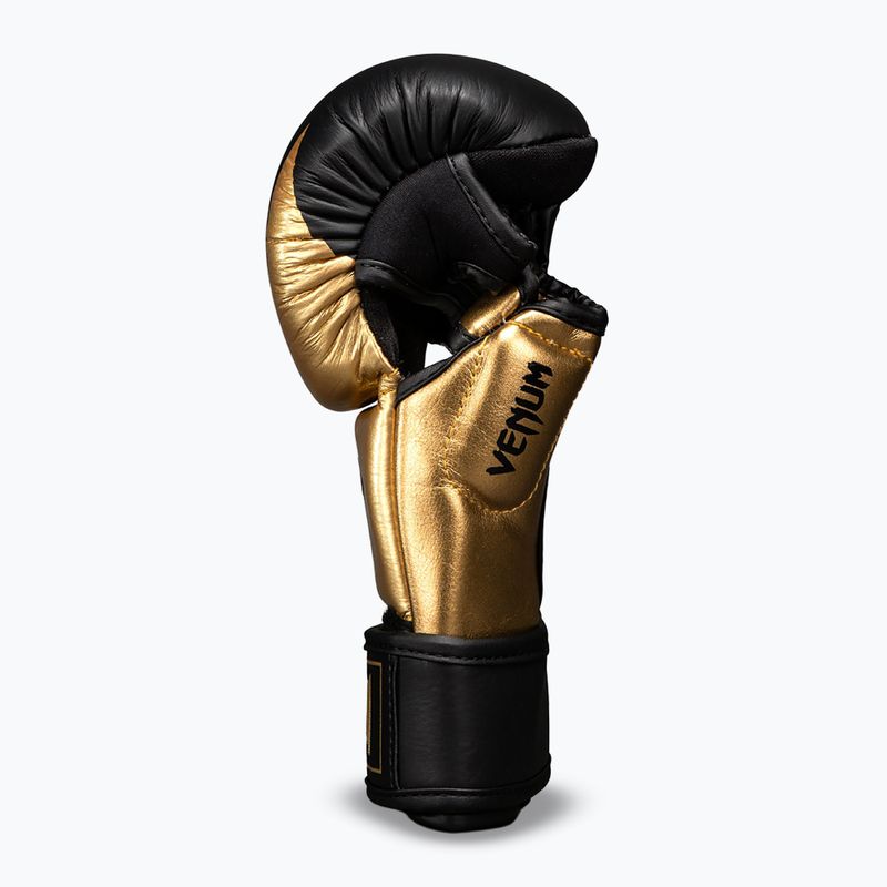 Guantoni MMA Venum Attack 2.0 Sparring Leather gold/black 3