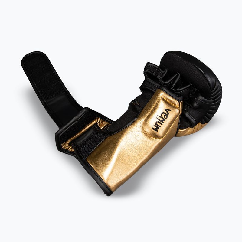 Guantoni MMA Venum Attack 2.0 Sparring Leather gold/black 4