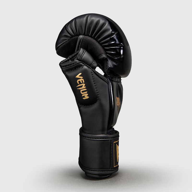 Guantoni da allenamento Venum Attack 2.0 Sparring black/gold 3