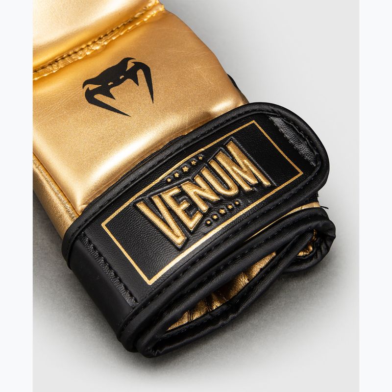 Guantoni da allenamento Venum Attack 2.0 Sparring gold/black 6