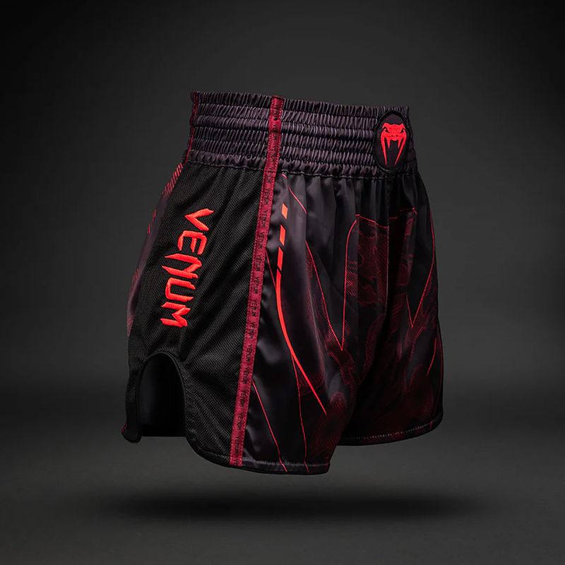 Pantaloncini da allenamento uomo Venum Spectre Muay Thai black/red 3