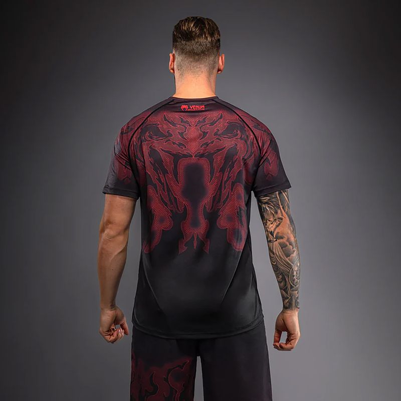 T-shirt da uomo Venum Spectre Dry-Tech black/red 3