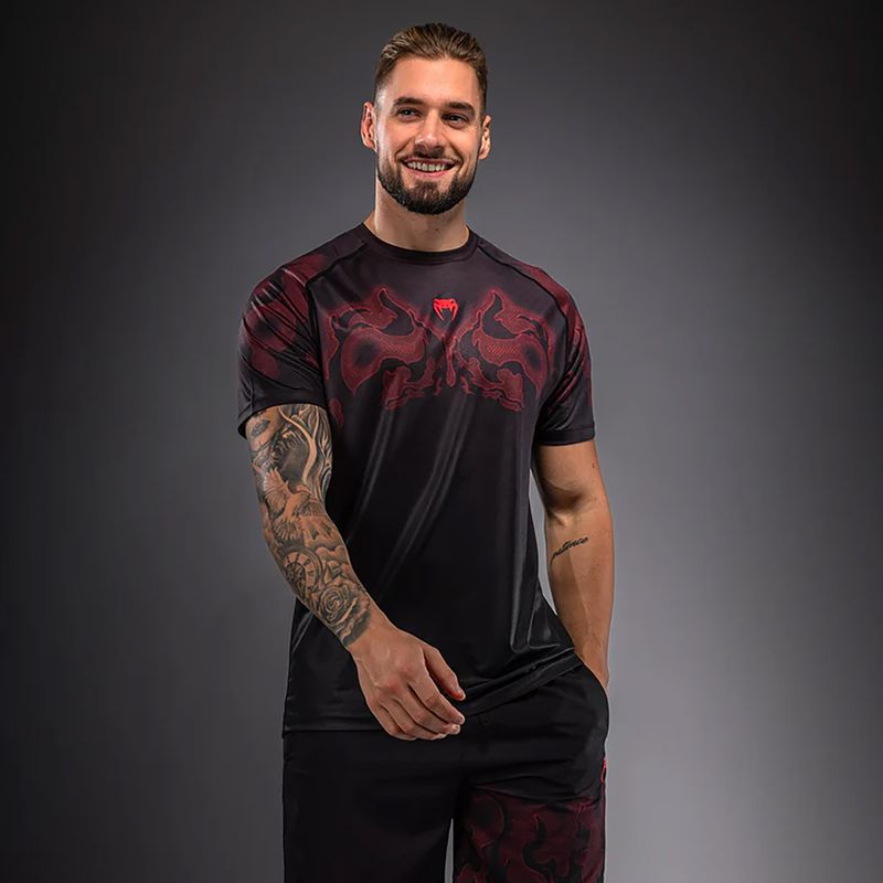 T-shirt da uomo Venum Spectre Dry-Tech black/red 4