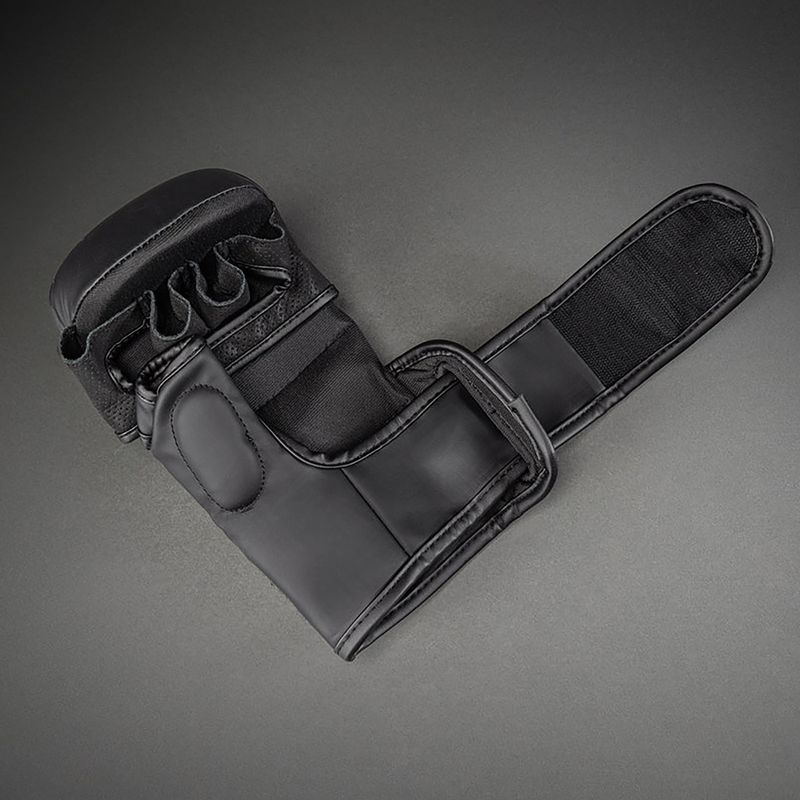 Guantoni da allenamento Venum Midnight Fury Sparring black/grey/silver 3