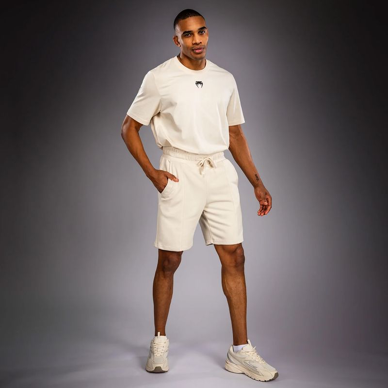Pantaloncini uomo Venum Contender Fleece Cotton Off White 2
