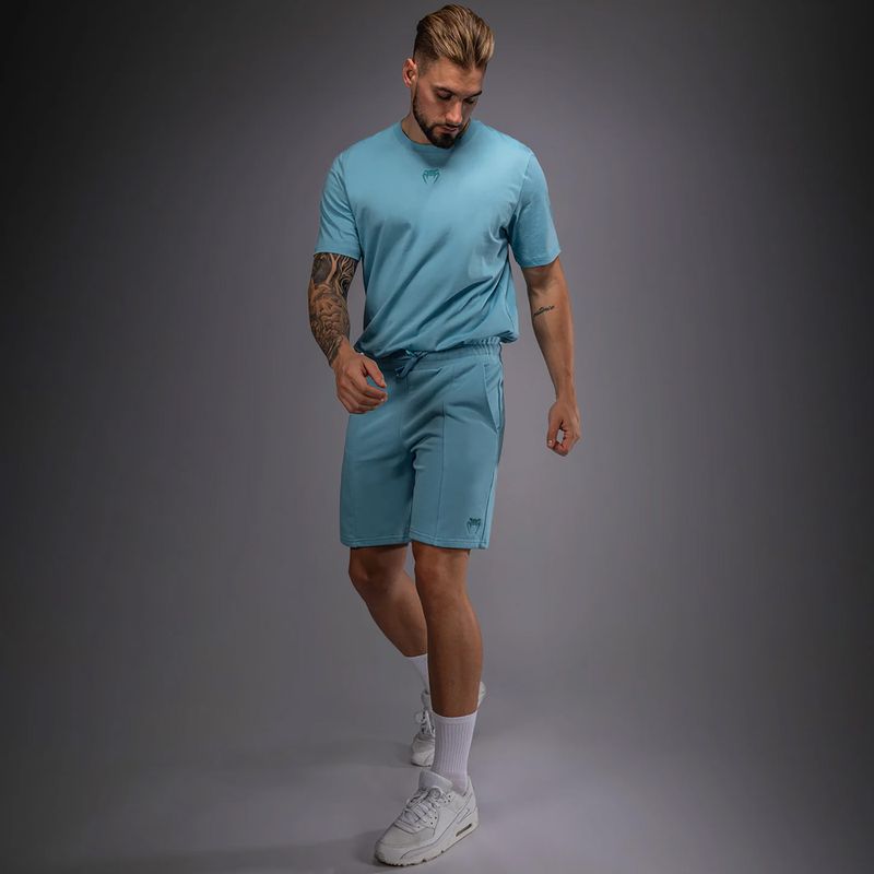 Pantaloncini uomo Venum Contender Fleece Cotton Turquoise 2