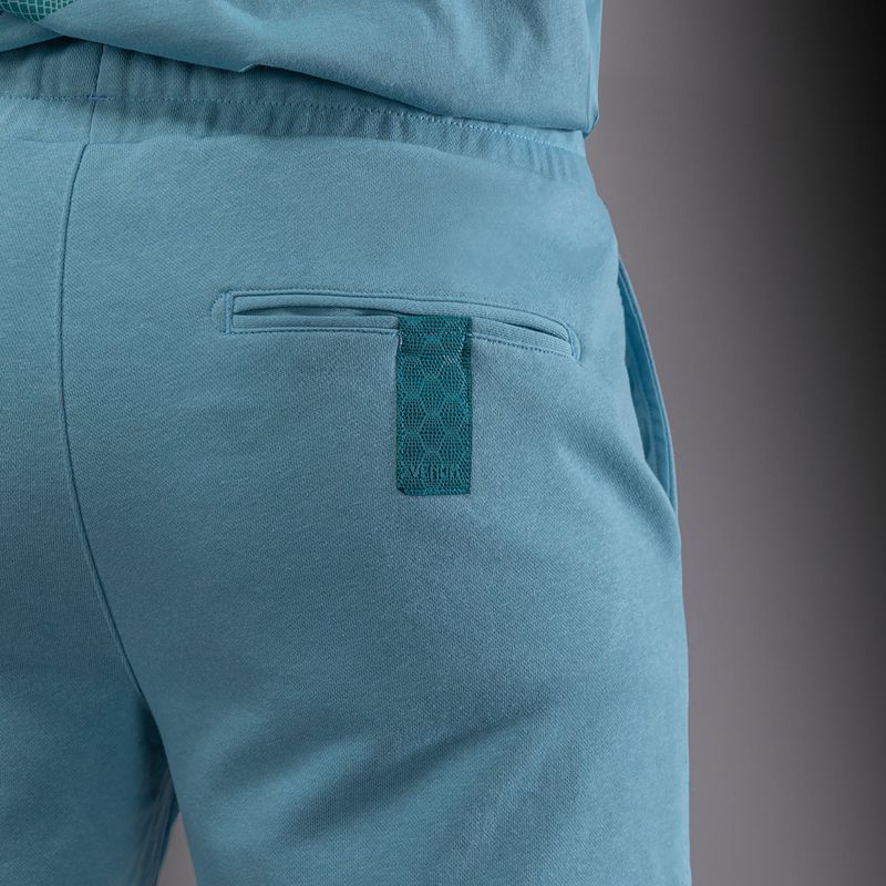 Pantaloncini uomo Venum Contender Fleece Cotton Turquoise 5