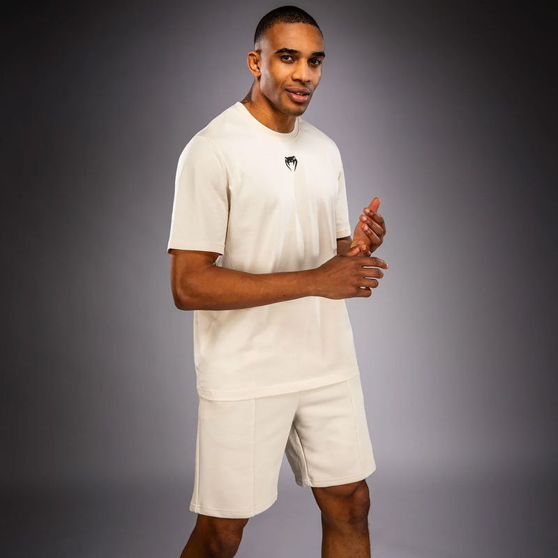 T-shirt da uomo Venum Naked off white 4