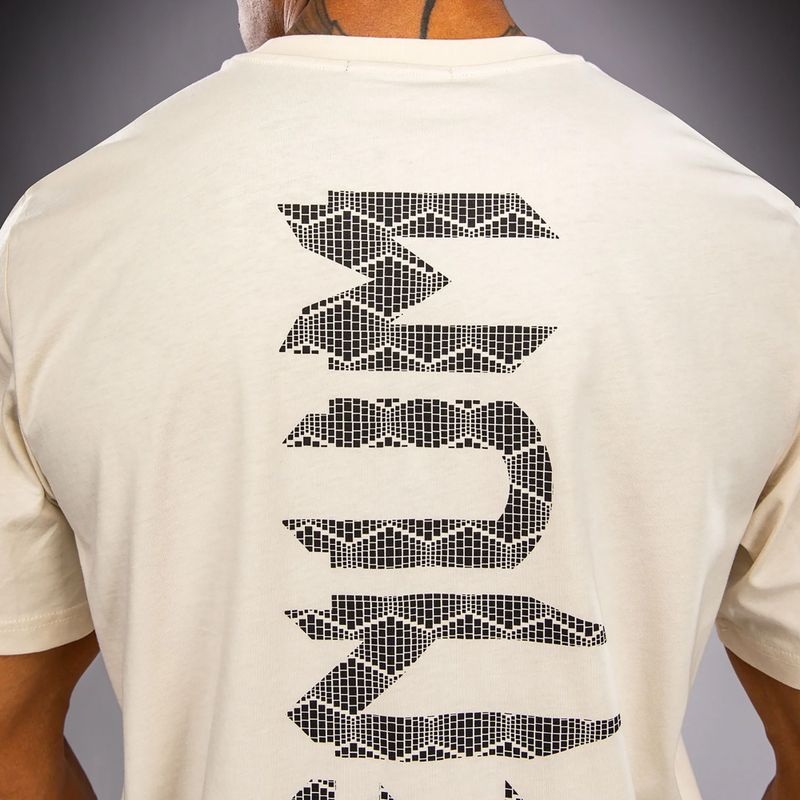 T-shirt da uomo Venum Naked off white 6