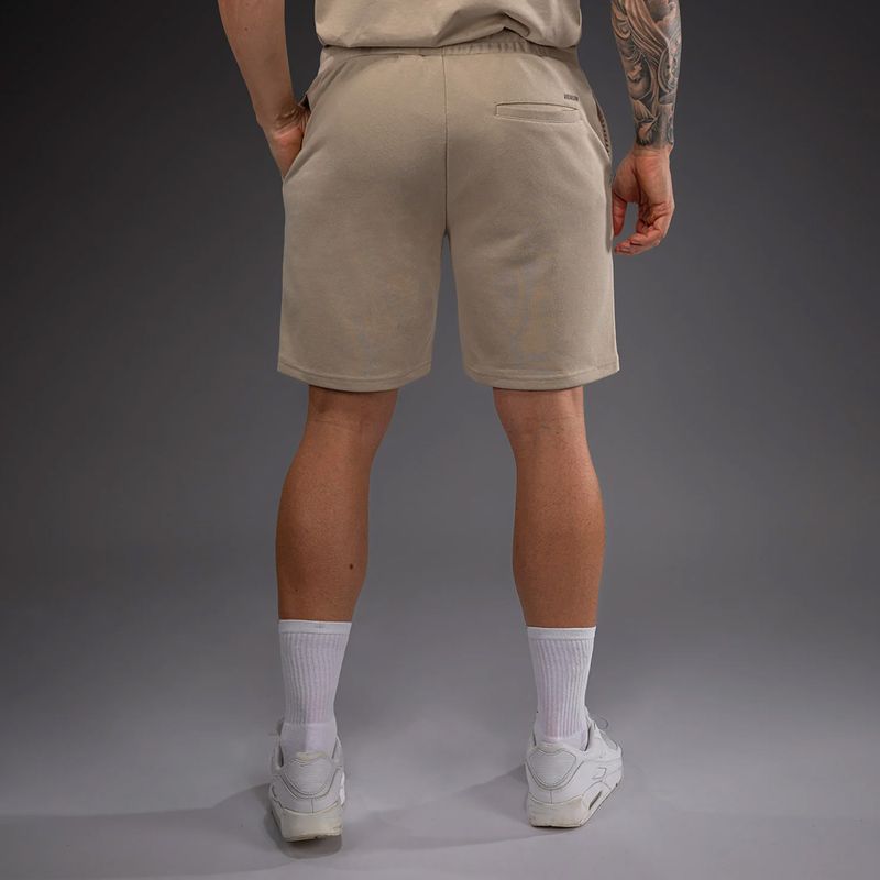 Pantaloncini uomo Venum Giant 3D Cotton Beige 3