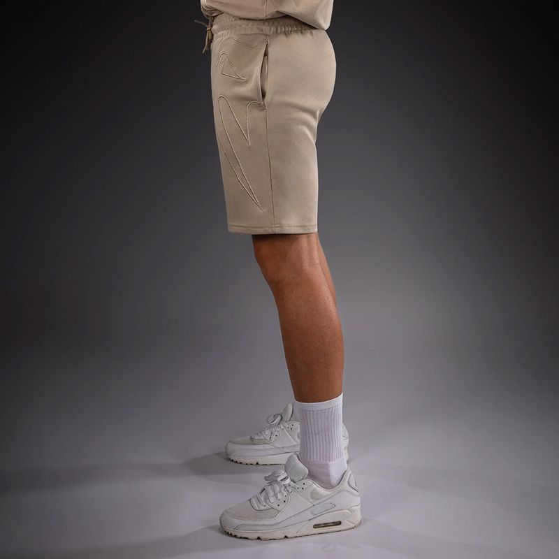 Pantaloncini uomo Venum Giant 3D Cotton Beige 5