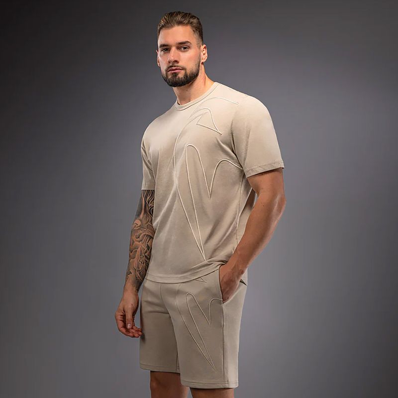T-shirt da uomo Venum Giant 3D beige 5