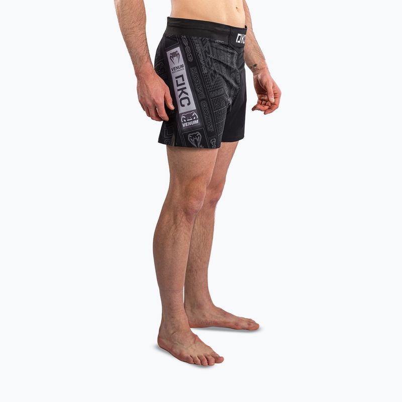 Pantaloncini da allenamento Venum Karate Combat black/grey 3