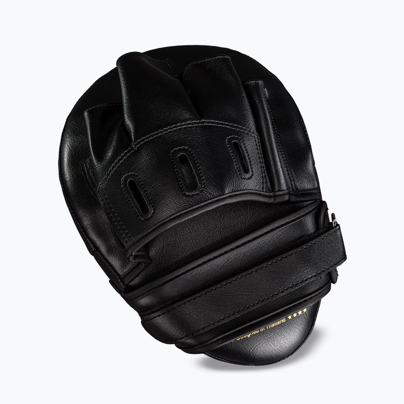 Parabordi da allenamento Venum Light Focus Mitts black/gold 2