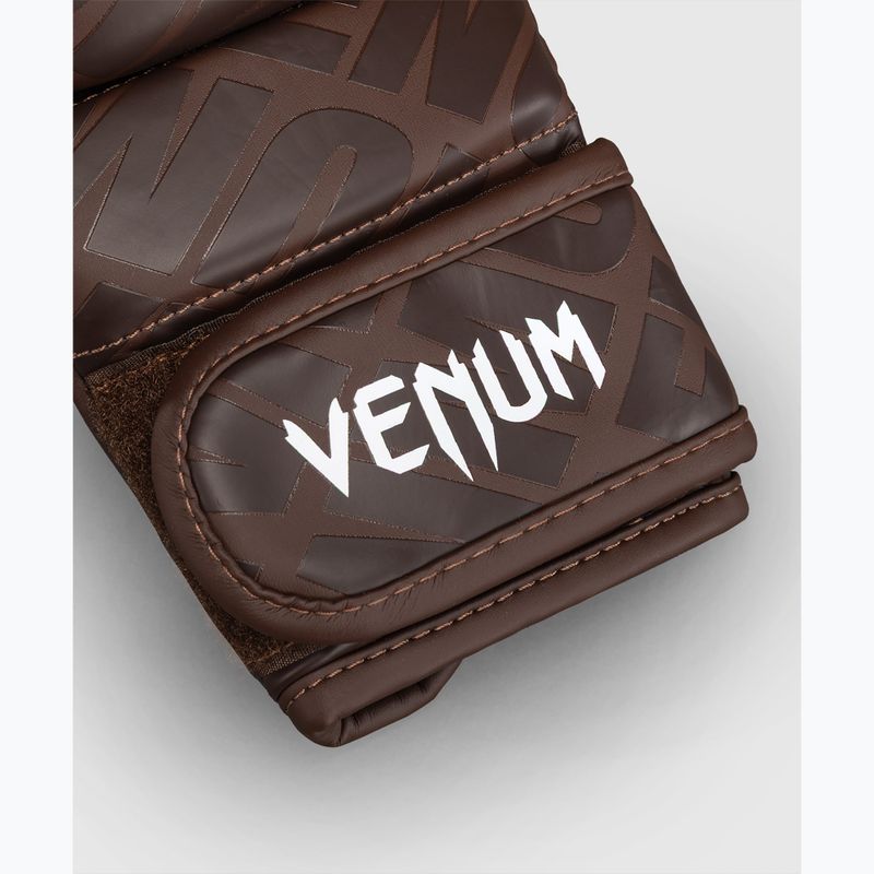 Guantoni da allenamento Venum Contender 1.5 XT 3D Sparring dark brown 4