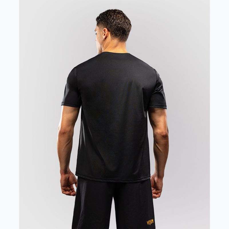 T-shirt da uomo Venum Classic Dry Tech black/gold 2