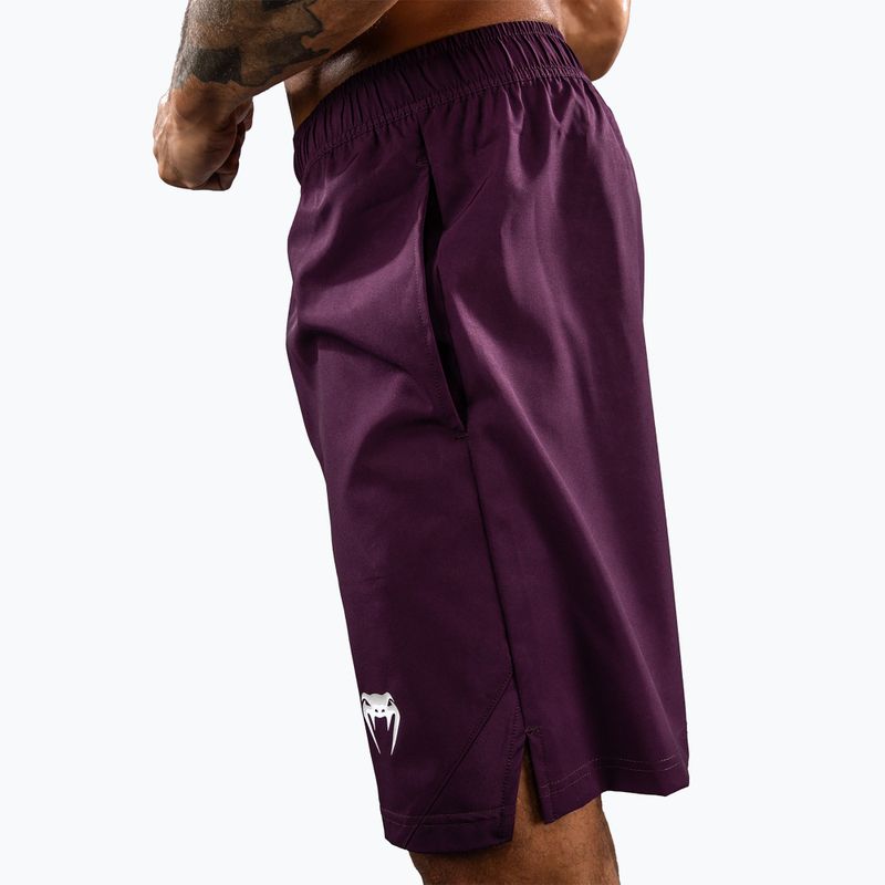 Pantaloncini da allenamento uomo Venum Contender Training dark purple/white 6