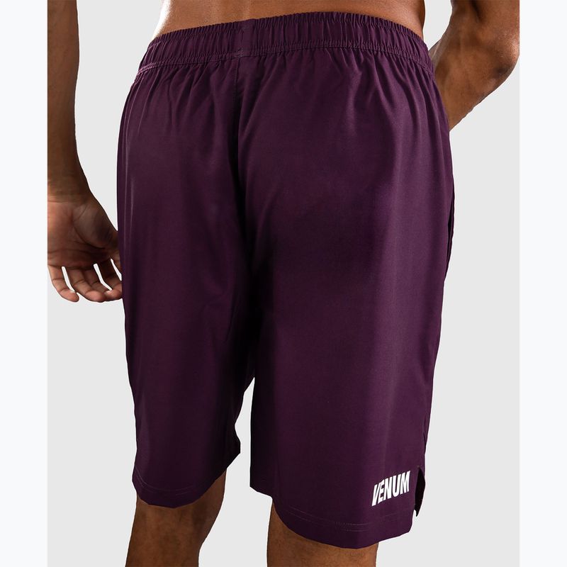 Pantaloncini da allenamento uomo Venum Contender Training dark purple/white 7