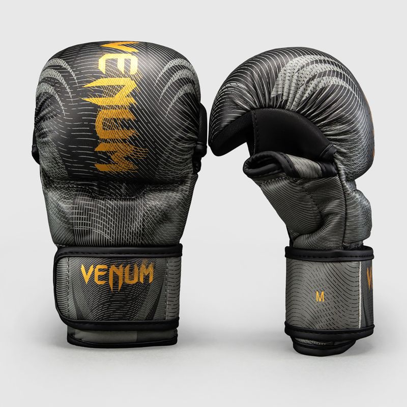 Guantoni da allenamento Venum Galactic 3.0 Sparring black/gold 2