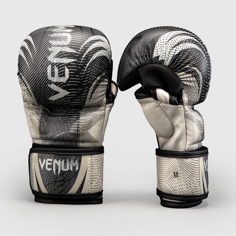 Guantoni da allenamento Venum Galactic 3.0 Sparring off white/black 2