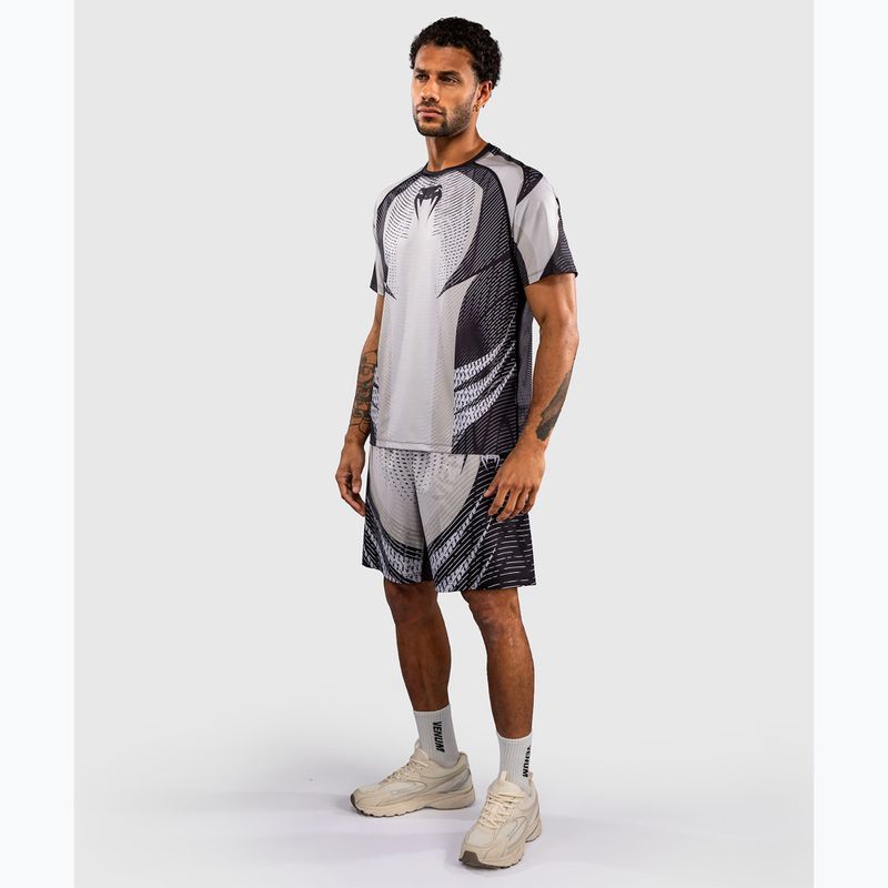 T-shirt da uomo Venum Galactic 3.0 Dry Tech off white/black 2