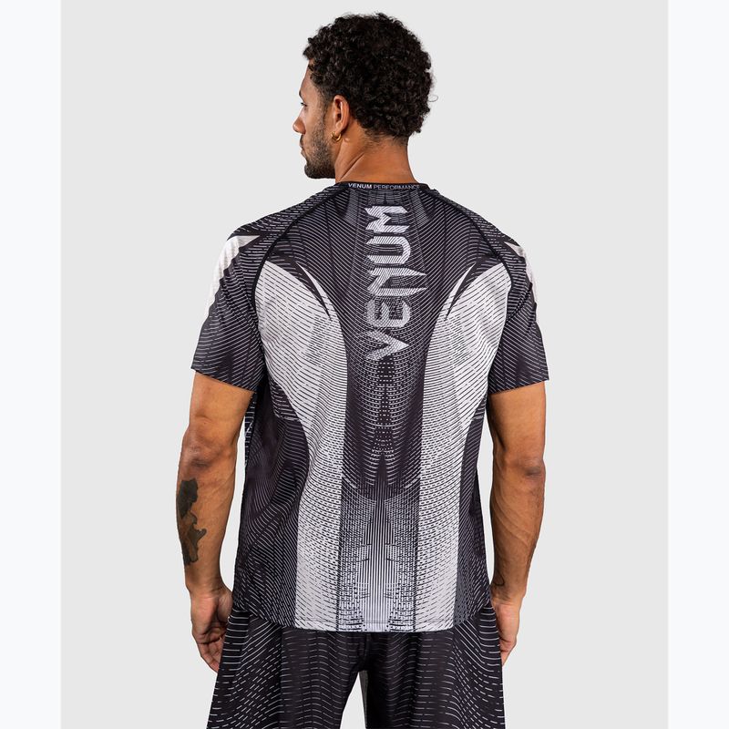 T-shirt da uomo Venum Galactic 3.0 Dry Tech off white/black 3