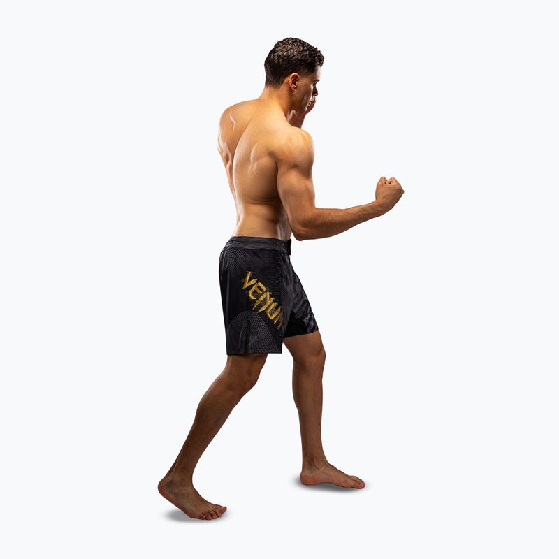 Pantaloncini da allenamento uomo Venum Galactic 3.0 Fight black/gold 2