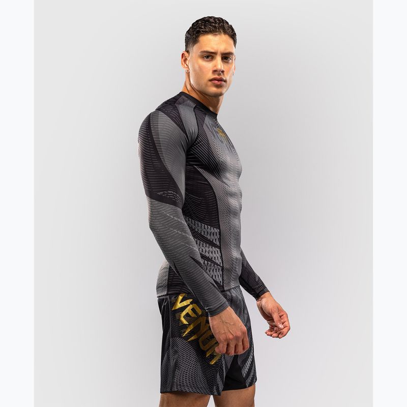  Venum Galactic 3.0 Rashguard LS black/gold 4