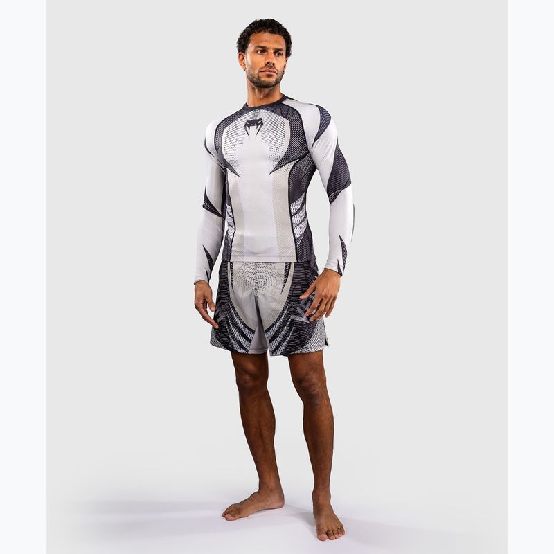  Venum Galactic 3.0 Rashguard LS off white/black 2