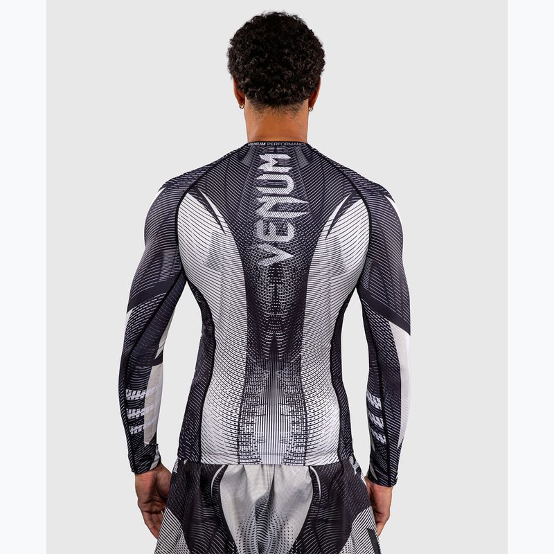  Venum Galactic 3.0 Rashguard LS off white/black 3