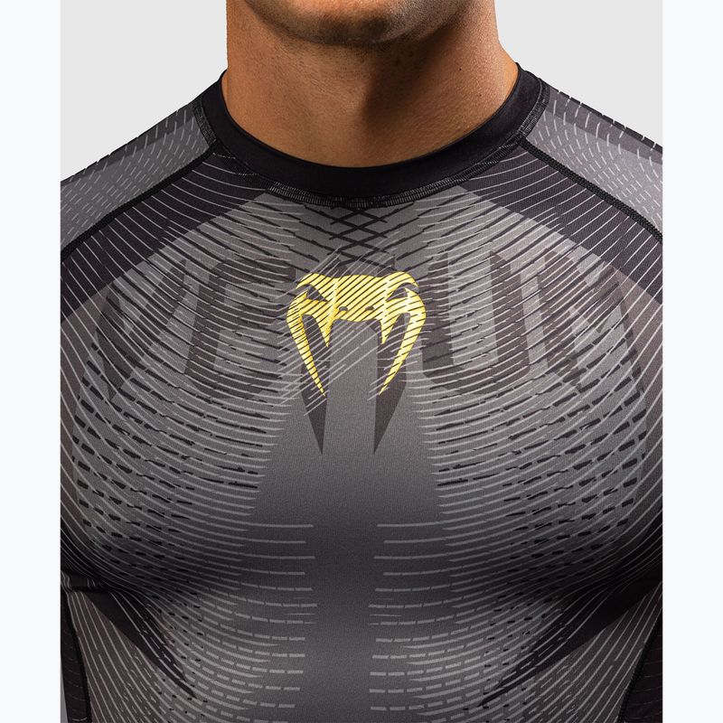 Rashguard da uomo Venum Galactic 3.0 Rashguard SS black/gold 5