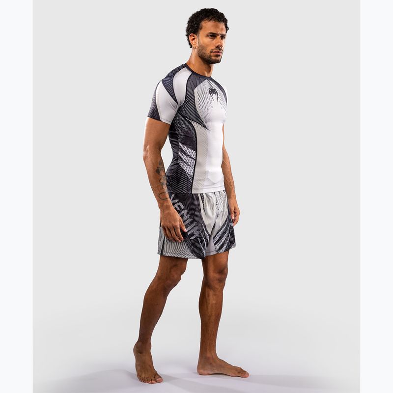 Rashguard da uomo Venum Galactic 3.0 Rashguard SS off white/black 2